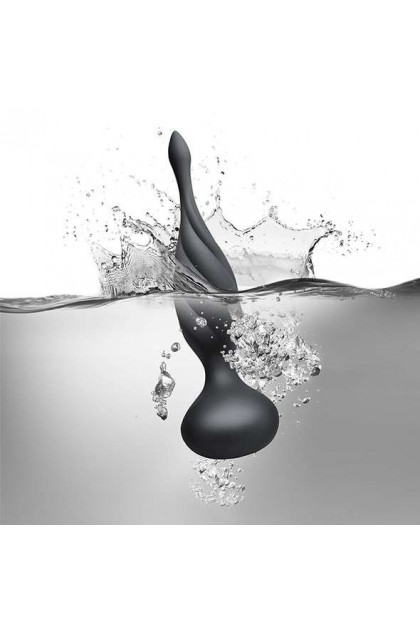 Stimulateur anal vibrant noir discover petite sensations