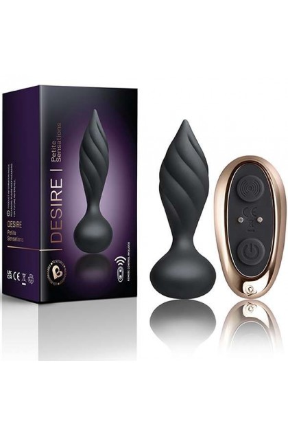 PLUG ANAL VIBRANT NOIR DESIRE PETITE SENSATIONS