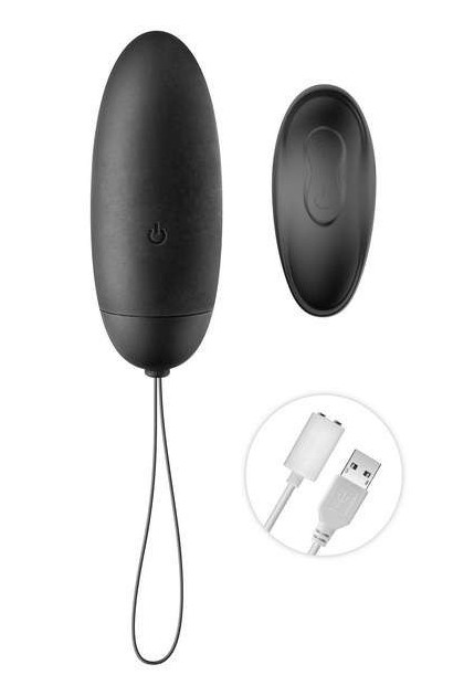 OEUF VIBRANT DE LUXE AVEC TÉLÉCOMMANDE USB
