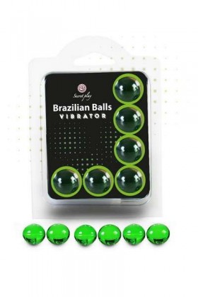 HUILE DE MASSAGE VIBRANTE X 6 BOULES