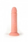 Gode vibrant réaliste ventouse 21cm télécommande chair