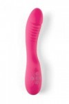 Vibromasseur point g rose avec stries usb - Love Shop Avenue