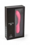 VIBROMASSEUR POINT G ROSE AVEC STRIES USB
