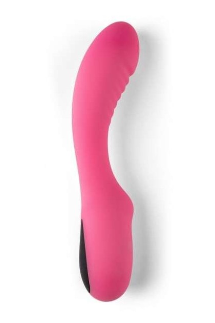 VIBROMASSEUR POINT G ROSE AVEC STRIES USB