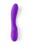 Vibromasseur point g violet avec stries usb - Love Shop Avenue