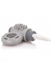 COCKRING VIBRANT RECHARGEABLE CHARGED OWOW GRIS - SCREAMING O
