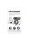 COCKRING VIBRANT RECHARGEABLE CHARGED OWOW GRIS - SCREAMING O
