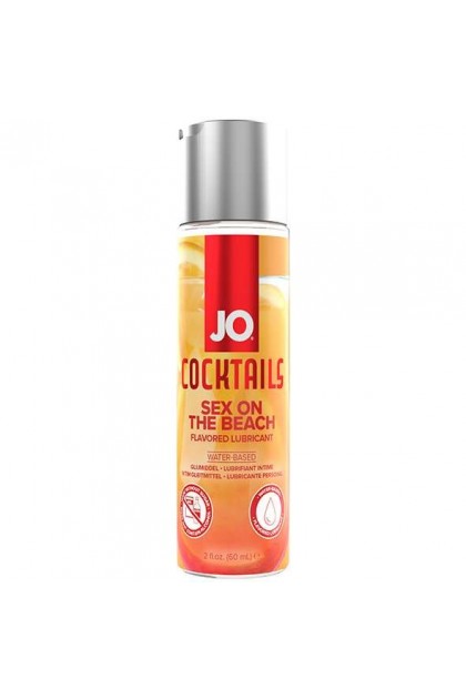 LUBRIFIANT A BASE D'EAU COCKTAILS AROME SEX ON THE BEACH - 60ML