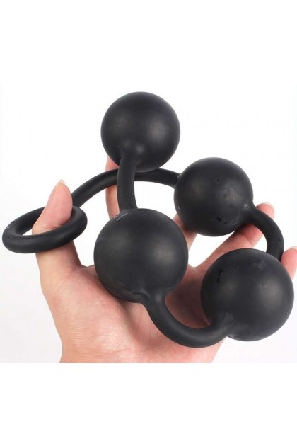 Boules anales en silicone quarty m 35 x 4cm - Love Shop Avenue