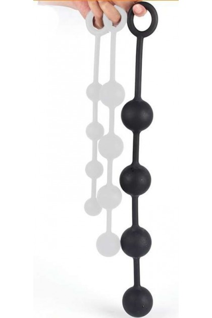 Boules anales en silicone quarty l 45 x 5cm - Love Shop Avenue