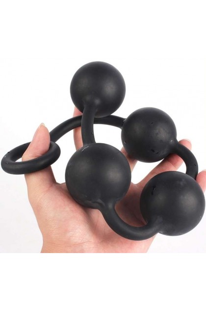 Boules anales en silicone quarty xl 52 x 6cm - Love Shop Avenue