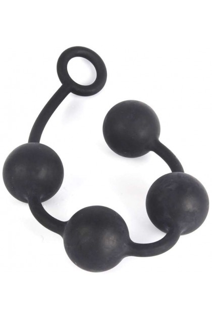 BOULES ANALES EN SILICONE QUARTY XL 52 X 6CM