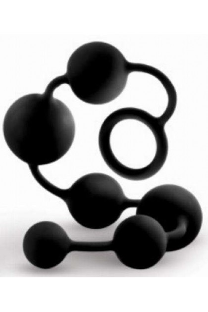 BOULES ANALES ANAL ADVENTURES BEADS LARGE 30 X 3.8CM