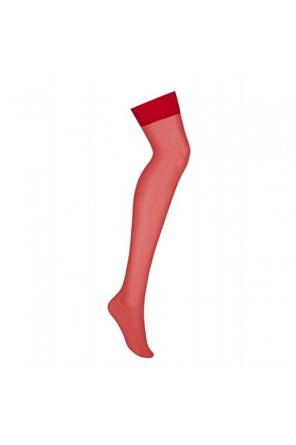 BAS ROUGE S800 STOCKINGS - OBSESSSIVE - L/XL