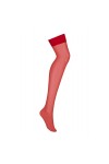 BAS ROUGE S800 STOCKINGS - OBSESSSIVE - L/XL
