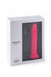 Gode réaliste vibrant avec télécommande r15 fushia