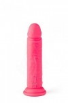 Gode réaliste vibrant avec télécommande r15 fushia
