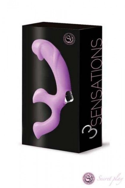 Vibromasseur 3 sensations - LILAS - Love Shop Avenue