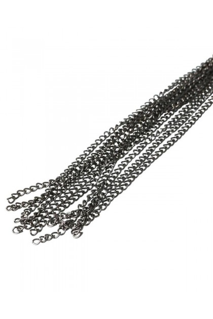 Martinet lanieres chaine en métal sincerely jeweled chain tickler
