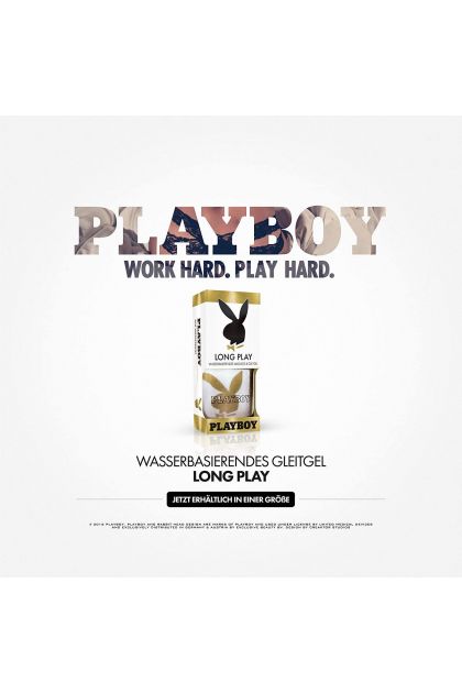 LUBRIFIANT PLAYBOY SILICONE LONG PLAY - 88,7 ML