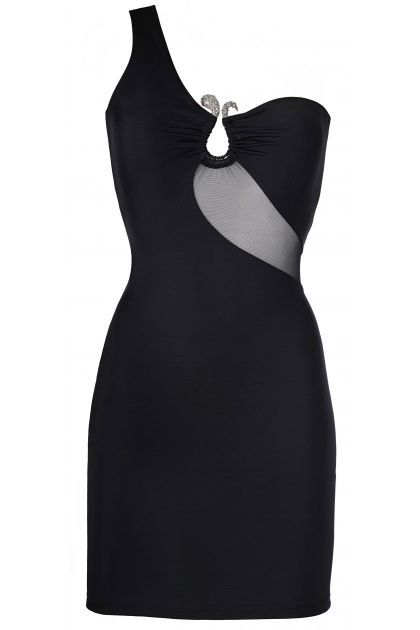 Robe sexy noir v-9099 - AXAMI - L - Love Shop Avenue