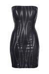 ROBE SEXY NOIR V-9109 - AXAMI - XL