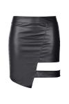 JUPE SEXY NOIR V-9189 - AXAMI - S