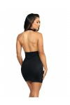 ROBE SEXY NOIR V-9149 - AXAMI - M