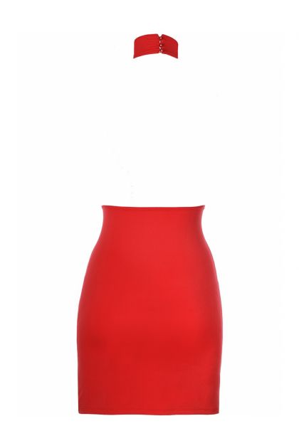 ROBE SEXY ROUGE V-9139 - AXAMI - L