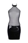 ROBE SEXY NOIR V-9129 - AXAMI - L