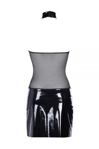 ROBE SEXY NOIR V-9129 - AXAMI - L
