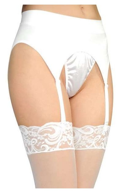 PORTE-JARRETELLE RETRO PIN-UP BLANC - TU - ANNE D'ALES