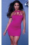 ROBE COURTE ''MATERA'' MOULANTE FORPLAY MAGENTA - 883701 - L