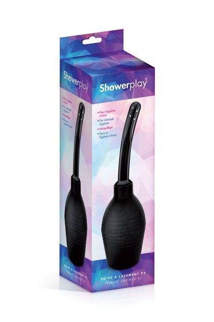 POIRE À LAVEMENT CANULE 8 JETS SHOWERPLAY 310ML