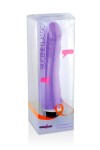 GODE REALISTE VIBRANT SILICONE VIOLET 20CM