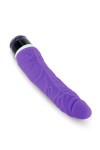 GODE REALISTE VIBRANT SILICONE VIOLET 20CM