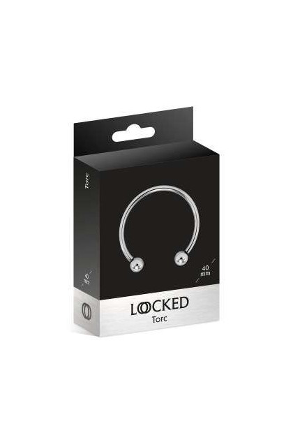 ANNEAU DE GLAND MÉTALLIQUE TORC 4CM