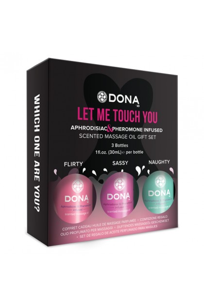Coffret cadeau massage parfumé (3 x 30 ml) - Love Shop Avenue