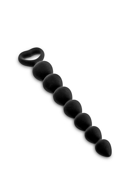 CHAPELET ANAL SILICONE - 18CM - GLAMY