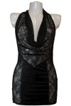 Robe sexy noire -  MODÈLE 8 - S/M - SANDYX - Love Shop Avenue