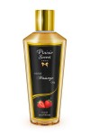Huile de massage sèche fraise 250ml - Love Shop Avenue