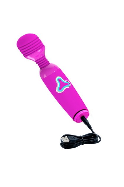 Vibromasseur pretty love body wand usb rose - Love Shop Avenue