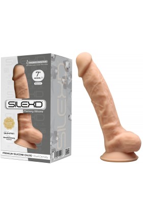 GODE VENTOUSE RÉALISTE EN SILEXPAN MODÈL 1 (7")