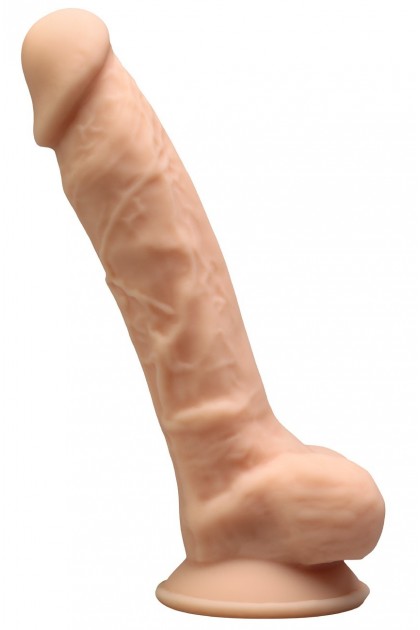 GODE VENTOUSE RÉALISTE EN SILEXPAN MODÈL 1 (7")