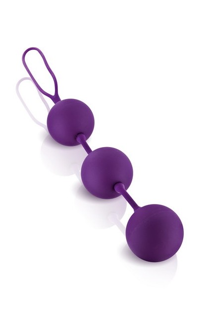 Boules anales triplex violet - Love Shop Avenue