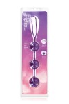 Boules anales triplex violet - Love Shop Avenue
