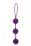 Boules anales triplex violet - Love Shop Avenue
