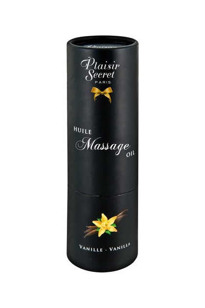 Huile de massage vanille - PLAISIRS SECRETS - Love Shop Avenue