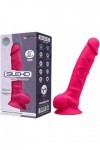 VIBRO RECHARGEABLE RÉALISTE DOUBLE DENSITÉ ROSE N° 1 - 20 CM