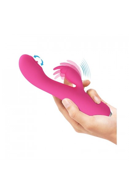 Vibro rabbit licking rachel 11 x 3.5cm violet - Love Shop Avenue